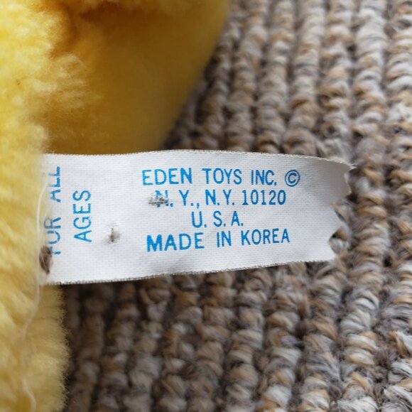 Vintage Musical Wind Up Plush Duck Eden Toys - Picture 2 of 5